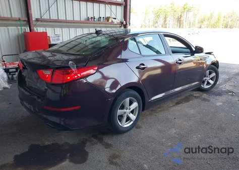 2014 Kia Optima Lx z USA, uszkodzony, nr VIN 5XXGM4A77EG268801